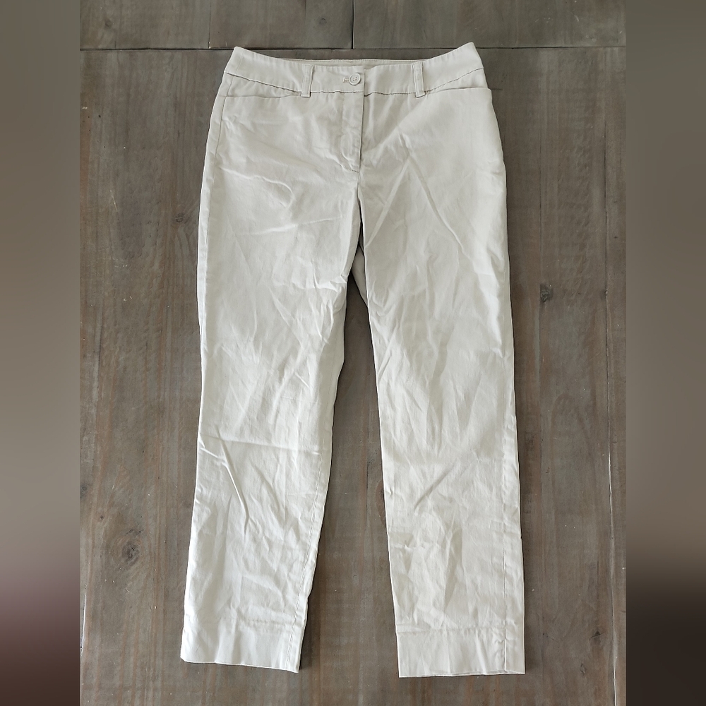 Jones New York Women's Cream Pants #B0057